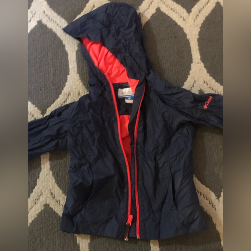 Columbia girls windbreaker/rain coat